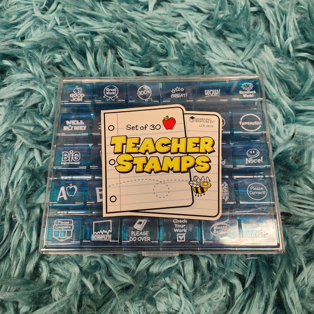 Teacher Stamps Set of 30